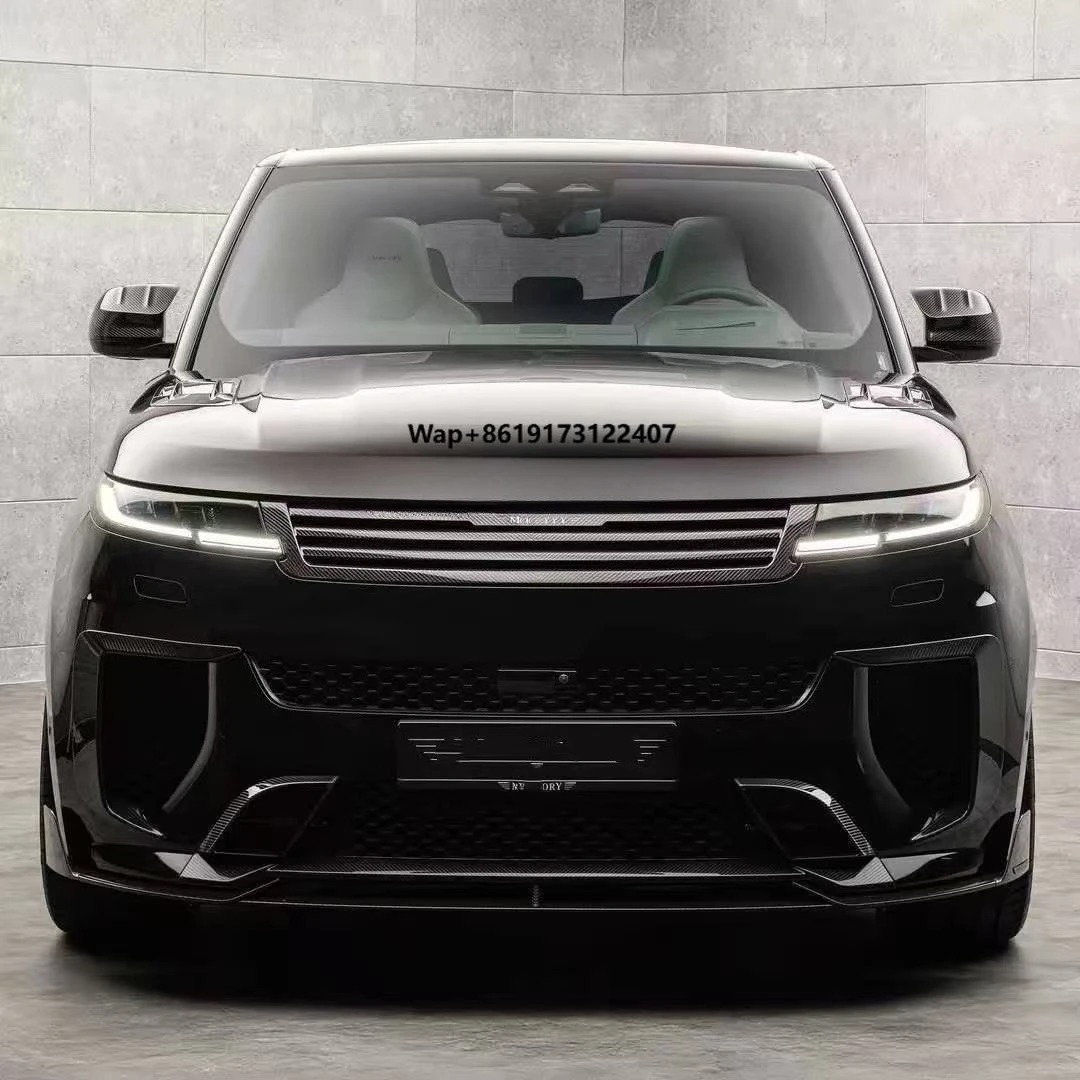 MSY Style Carbon Fiber Body Kit for New  Range Rover Sport SV SVR 2024 Upgrade to M Style Body Kits Bumper Lip